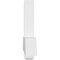 Ekena Millwork Eugene Architectural Grade PVC Gable Bracket, 84"W x 21"H x 4"D x 6"F, 6/12 Pitch GBP084X21X0406EUG00 - alternate 3
